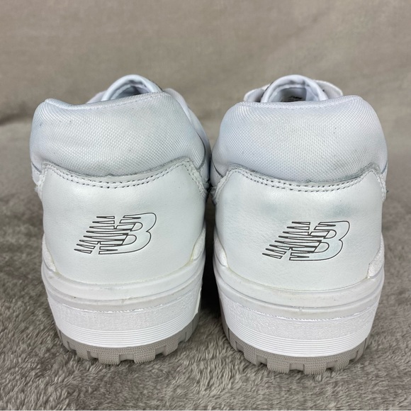 New Balance 550 Shoes Mens Size 13 White Gray Leather Sneakers Ortholite NEW main image 3